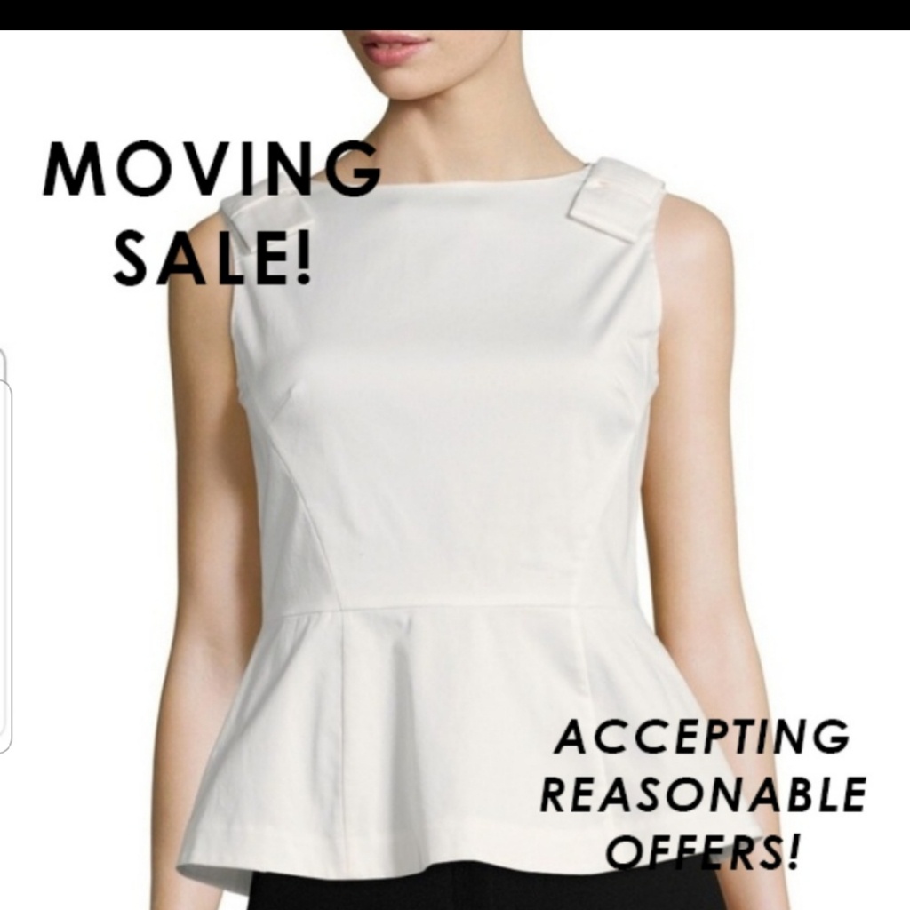 Kate Spade Peplum Top